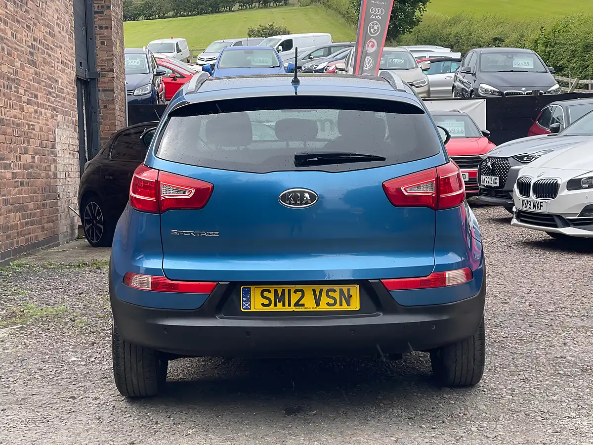 Used 2012 Kia Sportage KX-2 Blue - Interior and Exterior details 7