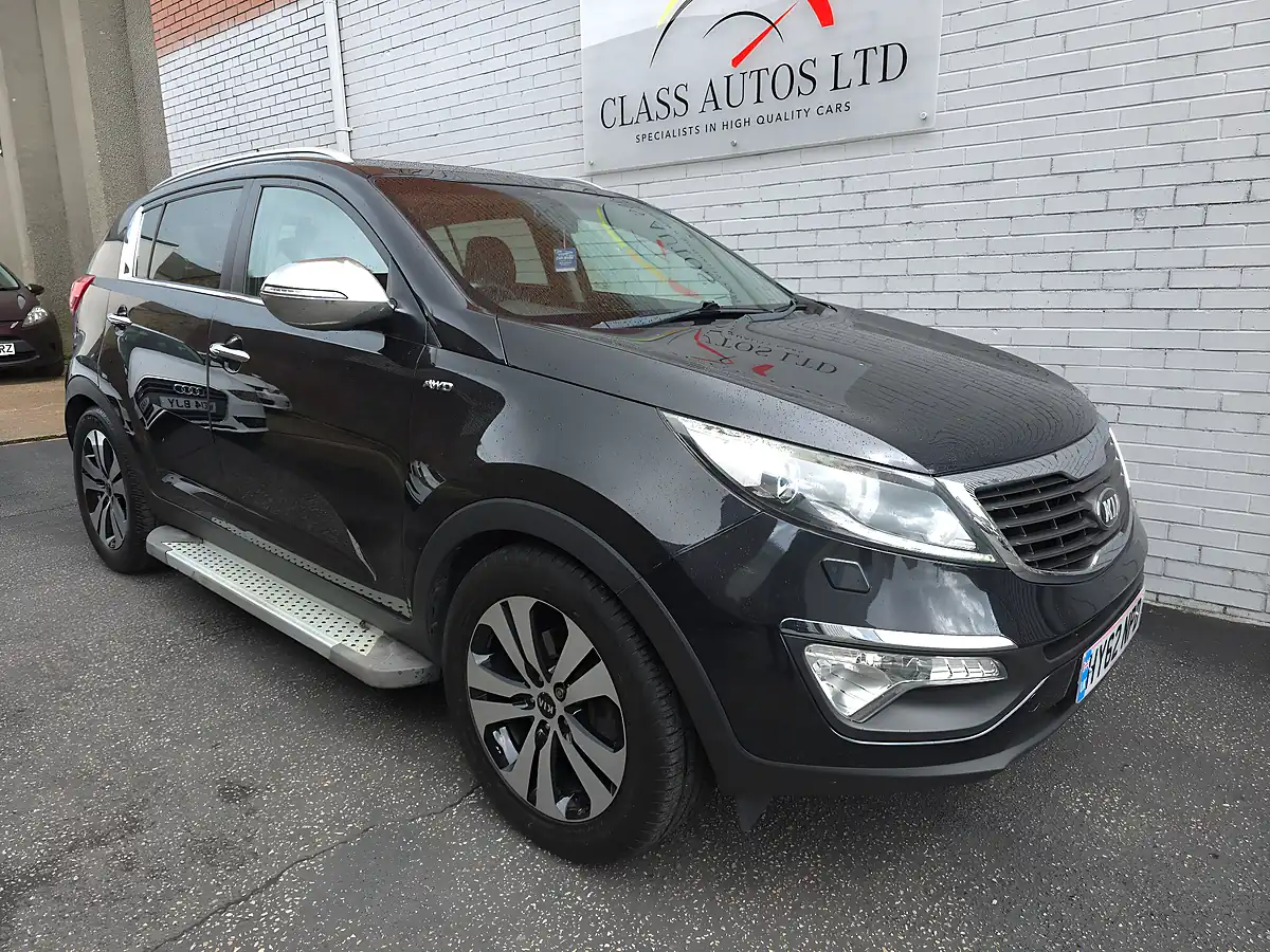 Used 2012 Kia Sportage KX-3 Black - Interior and Exterior details 2