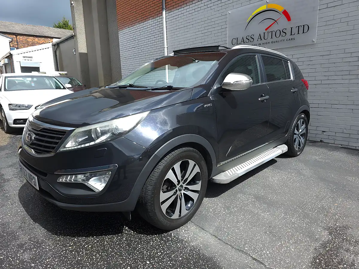 Used 2012 Kia Sportage KX-3 Black - Interior and Exterior details 4