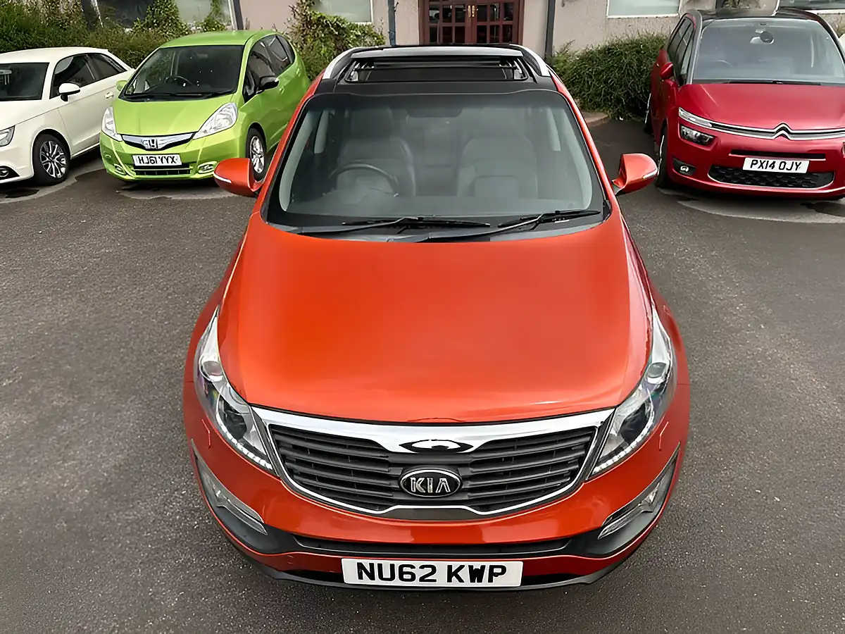 Used 2012 Kia Sportage KX-3 Orange - Interior and Exterior details 3