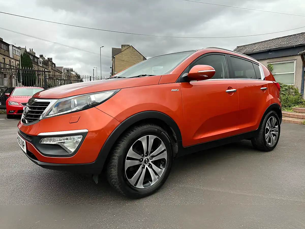 Used 2012 Kia Sportage KX-3 Orange - Interior and Exterior details 7