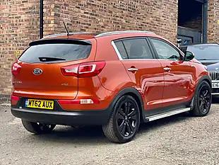 Used 2012 Kia Sportage KX-4 Orange - Interior and Exterior details 4