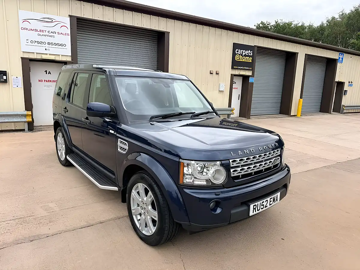 Used 2012 Land Rover Discovery 4 Gs Blue - Interior and Exterior details 2