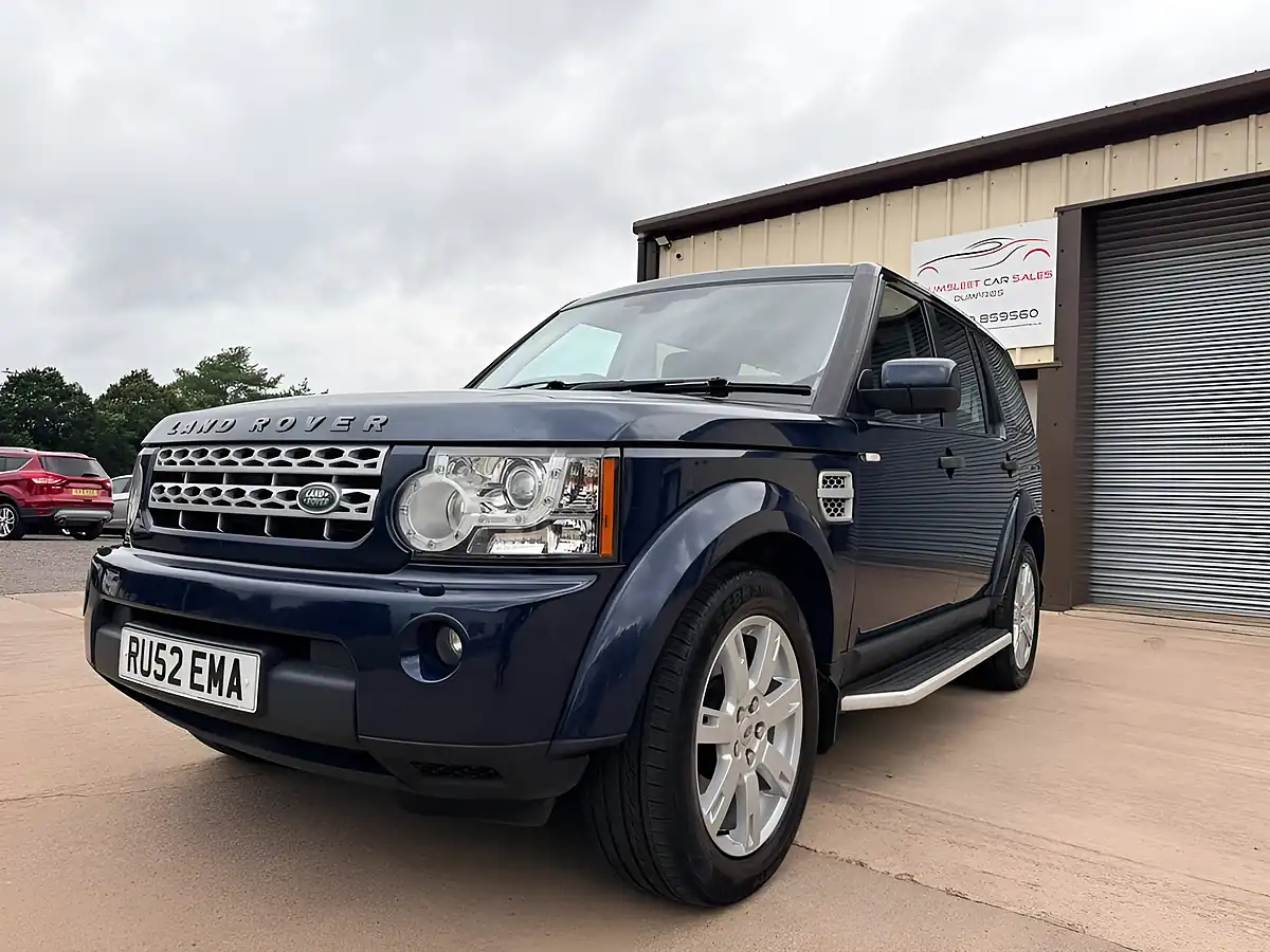 Used 2012 Land Rover Discovery 4 Gs Blue - Interior and Exterior details 4