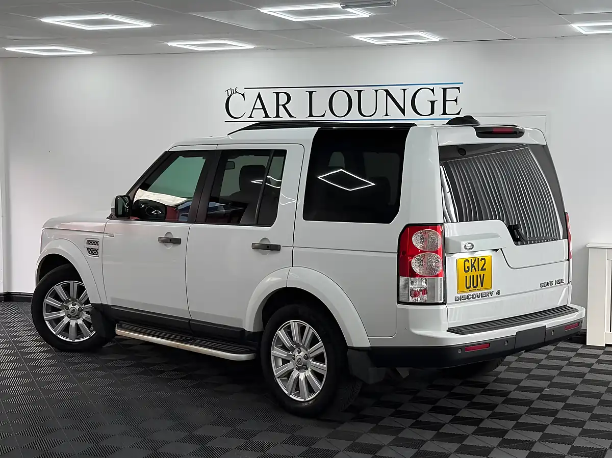 Used 2012 Land Rover Discovery 4 Hse White - Interior and Exterior details 6