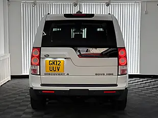 Used 2012 Land Rover Discovery 4 Hse White - Interior and Exterior details 8