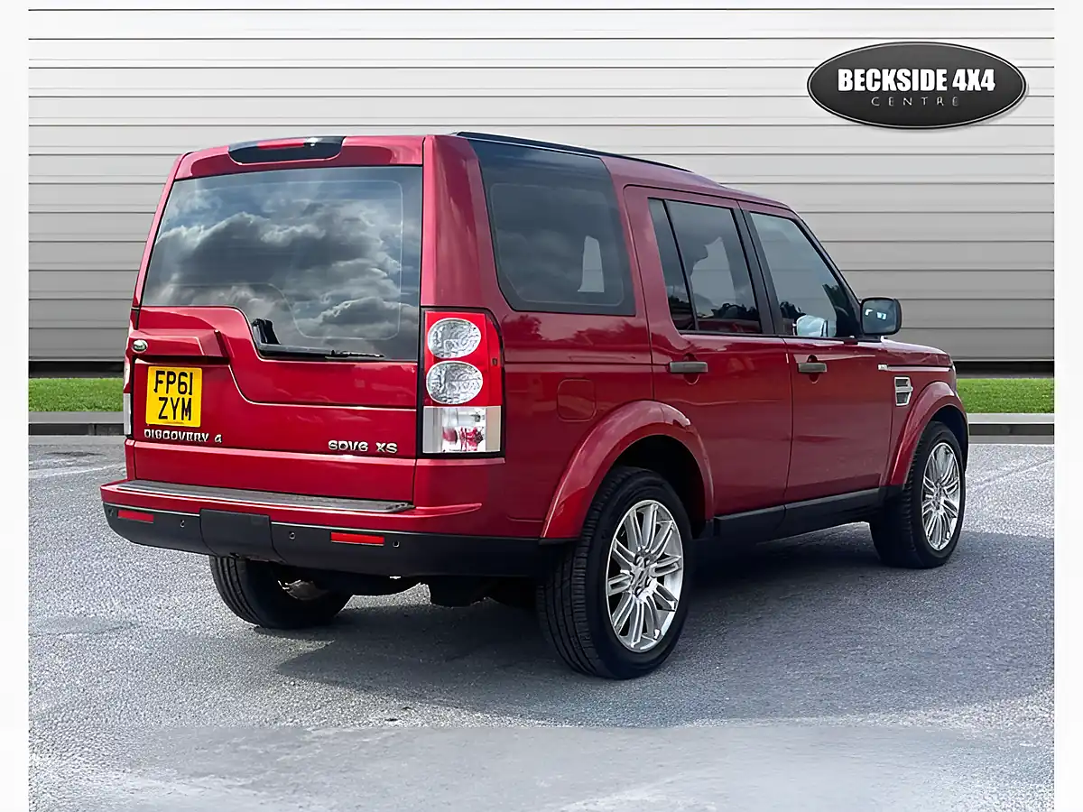Used 2012 Land Rover Discovery Xs Firenze Red - Interior and Exterior details 3