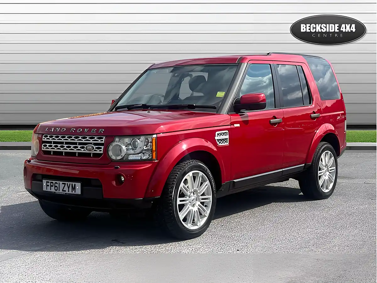 Used 2012 Land Rover Discovery Xs Firenze Red - Interior and Exterior details 4