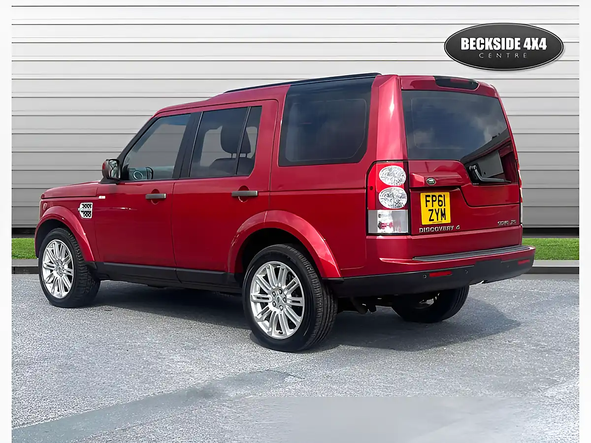 Used 2012 Land Rover Discovery Xs Firenze Red - Interior and Exterior details 6