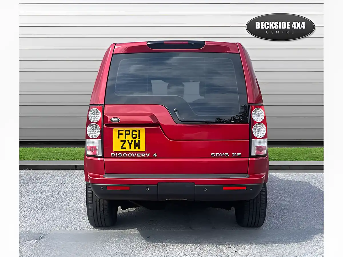 Used 2012 Land Rover Discovery Xs Firenze Red - Interior and Exterior details 8