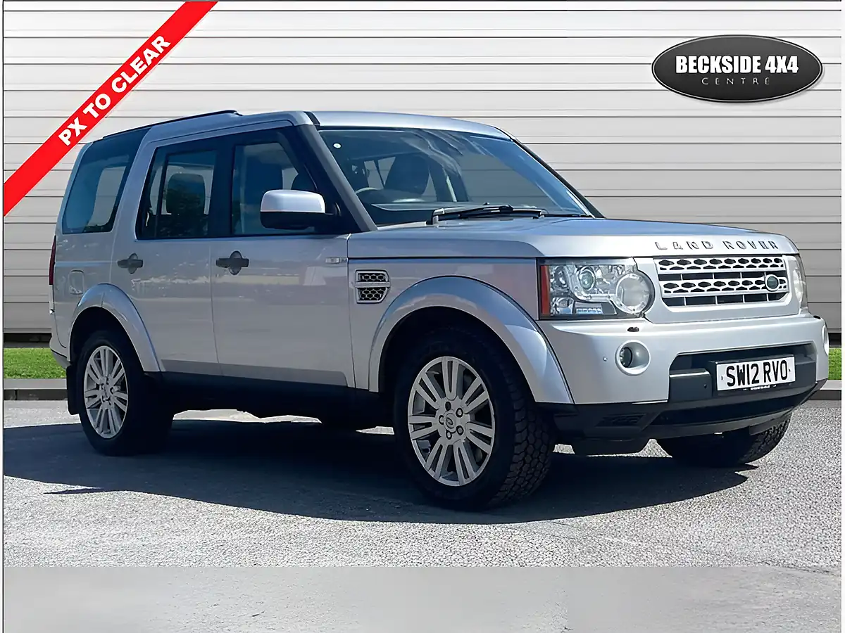 Used 2012 Land Rover Discovery Xs Silver - Front View