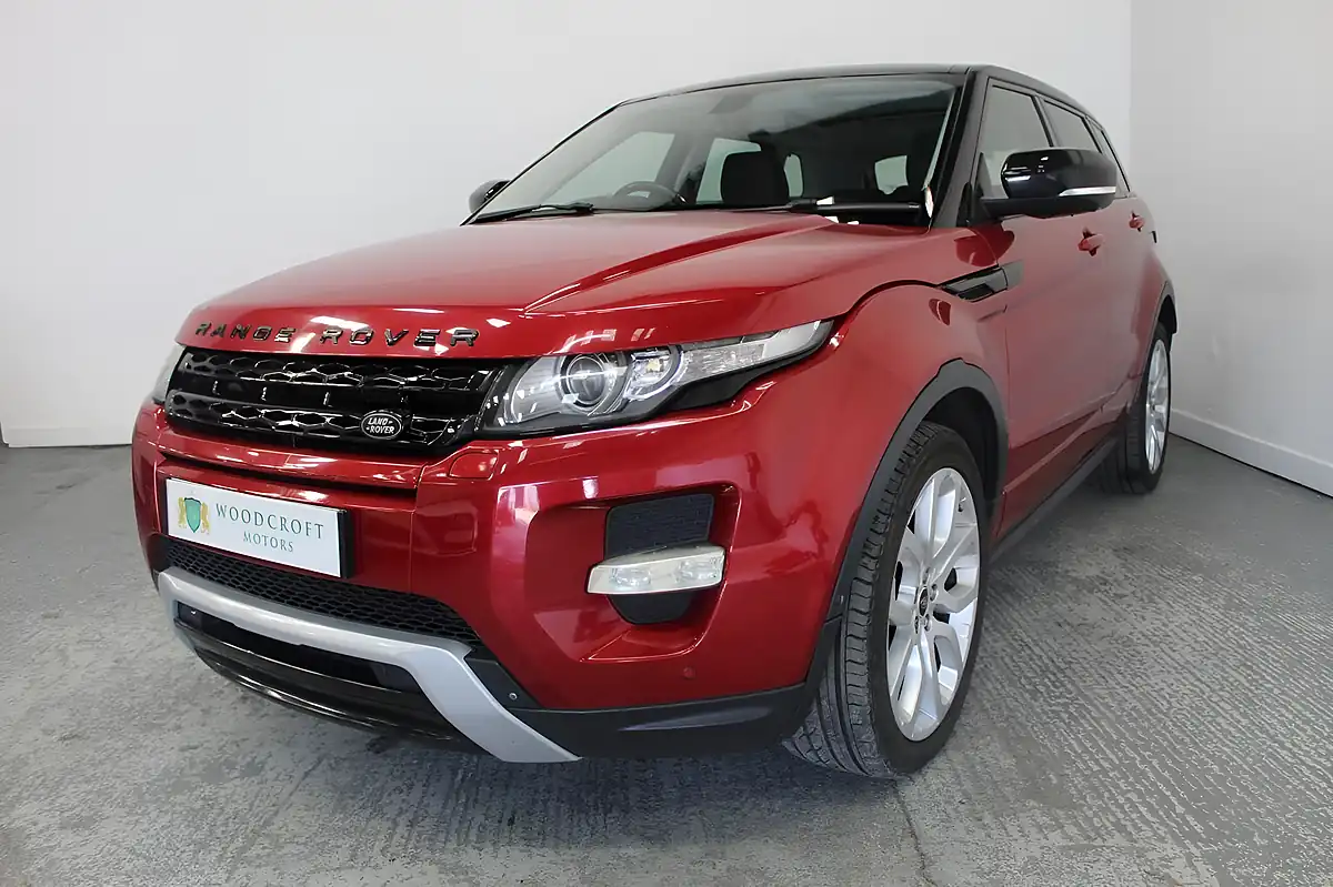 Used 2012 Land Rover Range Rover Evoque Dynamic Red - Interior and Exterior details 2