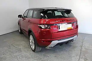 Used 2012 Land Rover Range Rover Evoque Dynamic Red - Interior and Exterior details 5