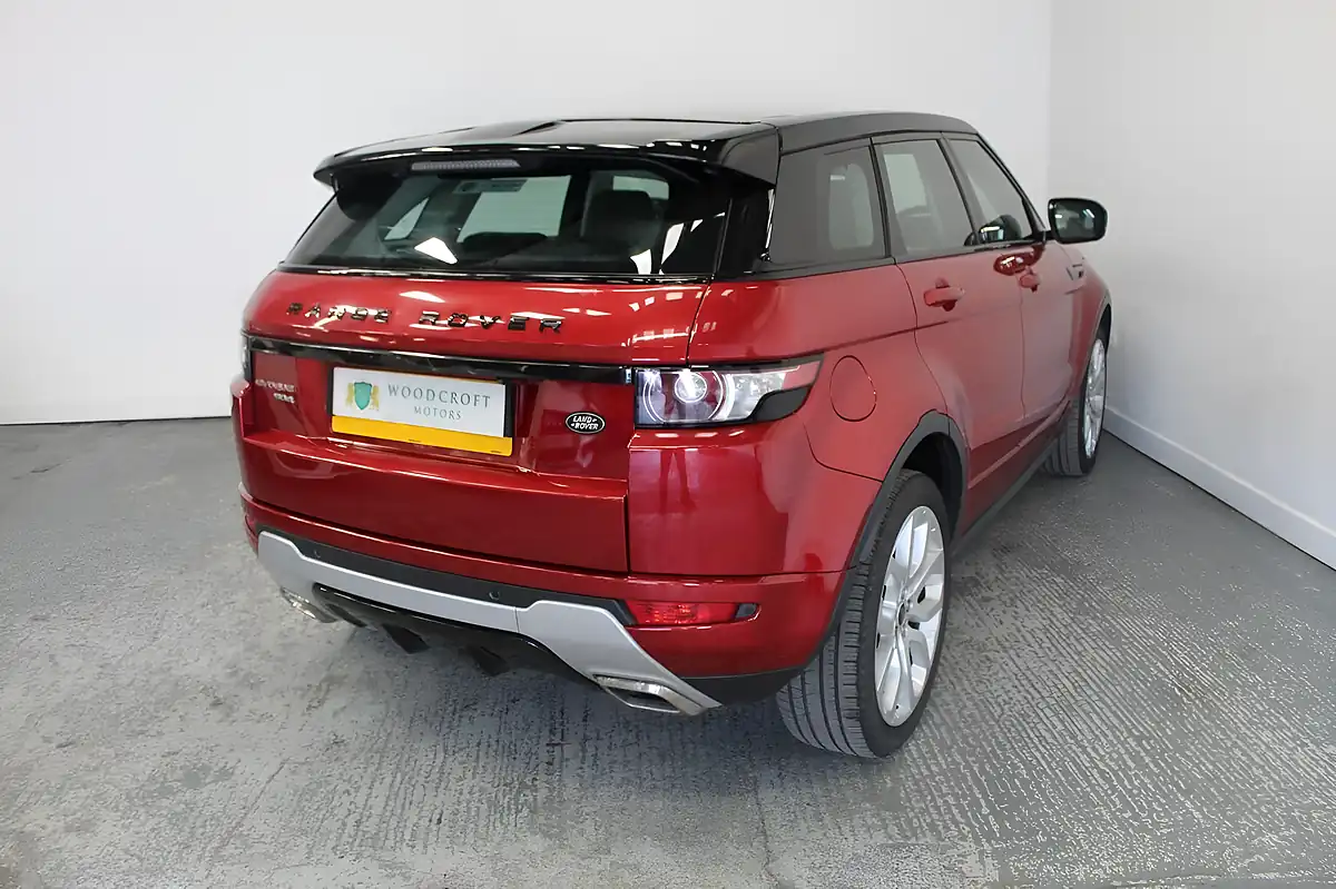 Used 2012 Land Rover Range Rover Evoque Dynamic Red - Interior and Exterior details 6