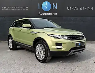 Used 2012 Land Rover Range Rover Evoque Prestige Colima Lime Met. - Interior and Exterior details 12