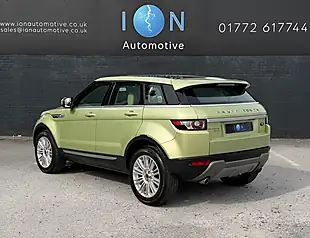 Used 2012 Land Rover Range Rover Evoque Prestige Colima Lime Met. - Interior and Exterior details 2