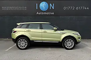 Used 2012 Land Rover Range Rover Evoque Prestige Colima Lime Met. - Interior and Exterior details 5