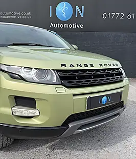 Used 2012 Land Rover Range Rover Evoque Prestige Colima Lime Met. - Interior and Exterior details 8