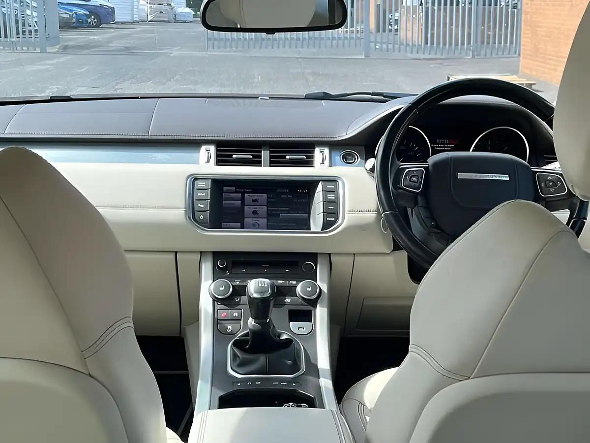 Used 2012 Land Rover Range Rover Evoque Prestige Coupe Red - Interior and Exterior details 13