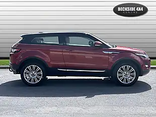 Used 2012 Land Rover Range Rover Evoque Prestige Coupe Red - Interior and Exterior details 2