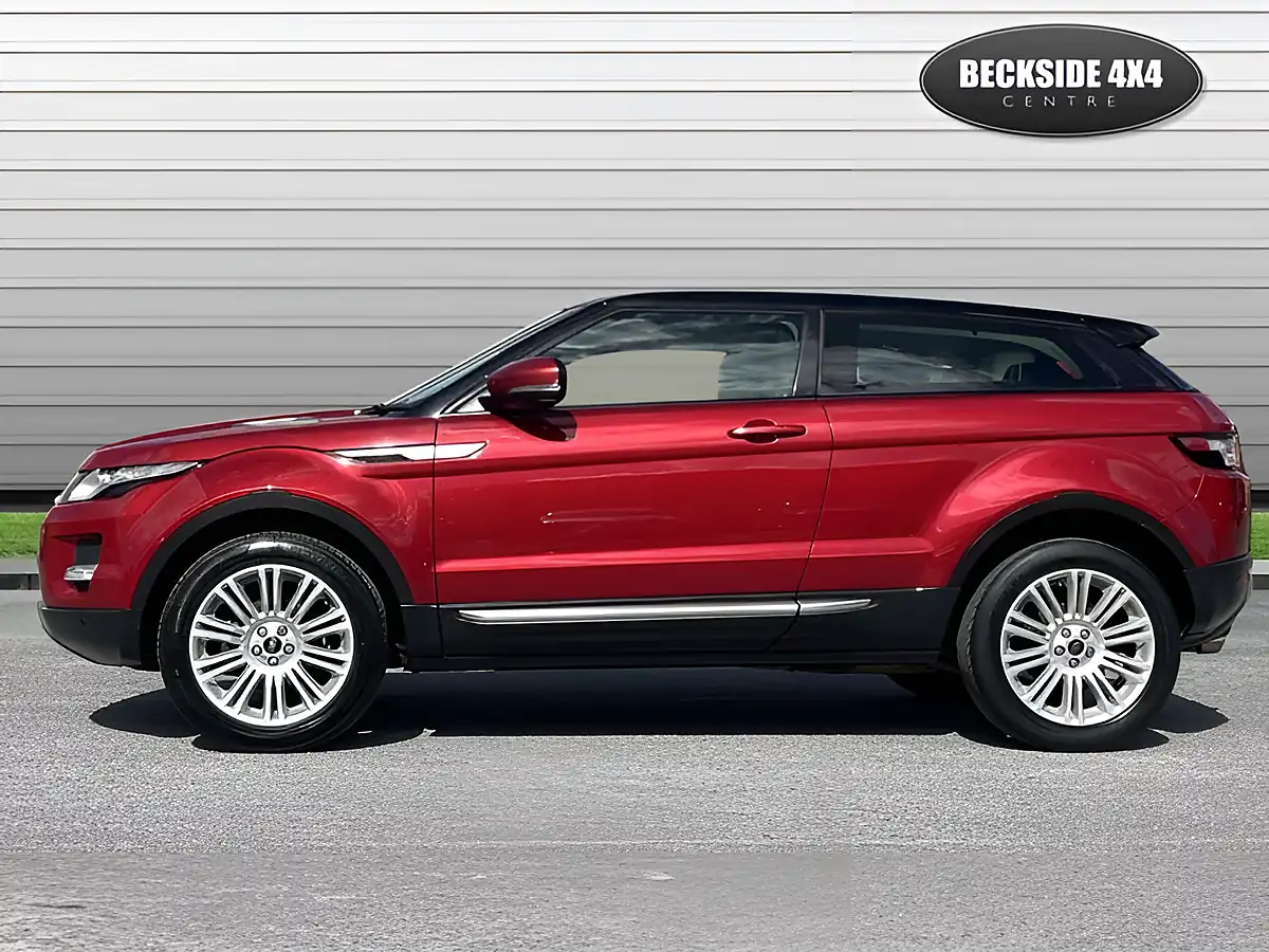 Used 2012 Land Rover Range Rover Evoque Prestige Coupe Red - Interior and Exterior details 6