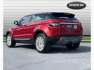 Used 2012 Land Rover Range Rover Evoque Prestige Coupe Red - Interior and Exterior details 7