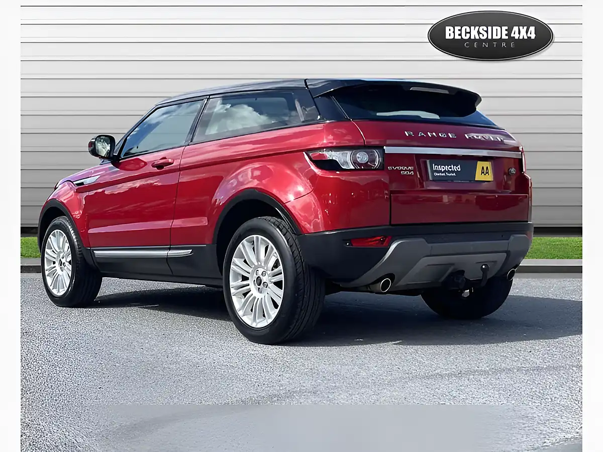 Used 2012 Land Rover Range Rover Evoque Prestige Coupe Red - Interior and Exterior details 7
