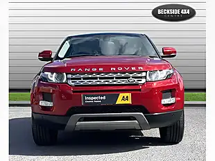 Used 2012 Land Rover Range Rover Evoque Prestige Coupe Red - Interior and Exterior details 8