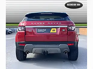 Used 2012 Land Rover Range Rover Evoque Prestige Coupe Red - Interior and Exterior details 9