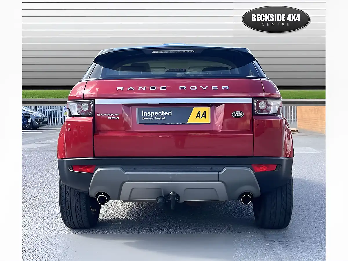 Used 2012 Land Rover Range Rover Evoque Prestige Coupe Red - Interior and Exterior details 9