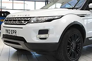 Used 2012 Land Rover Range Rover Evoque Prestige White - Interior and Exterior details 3