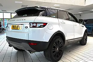 Used 2012 Land Rover Range Rover Evoque Prestige White - Interior and Exterior details 9