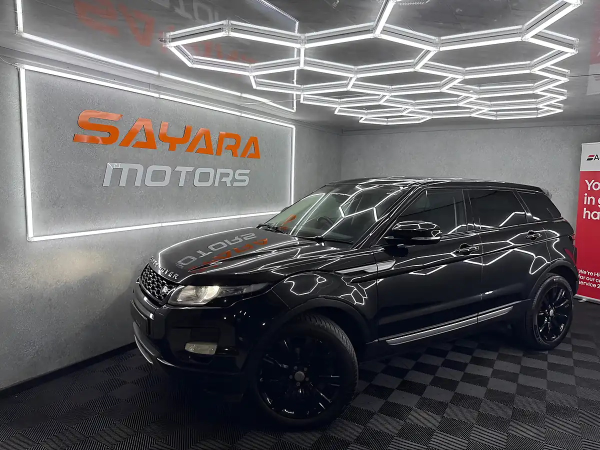 Used 2012 Land Rover Range Rover Evoque Pure Black - Front View