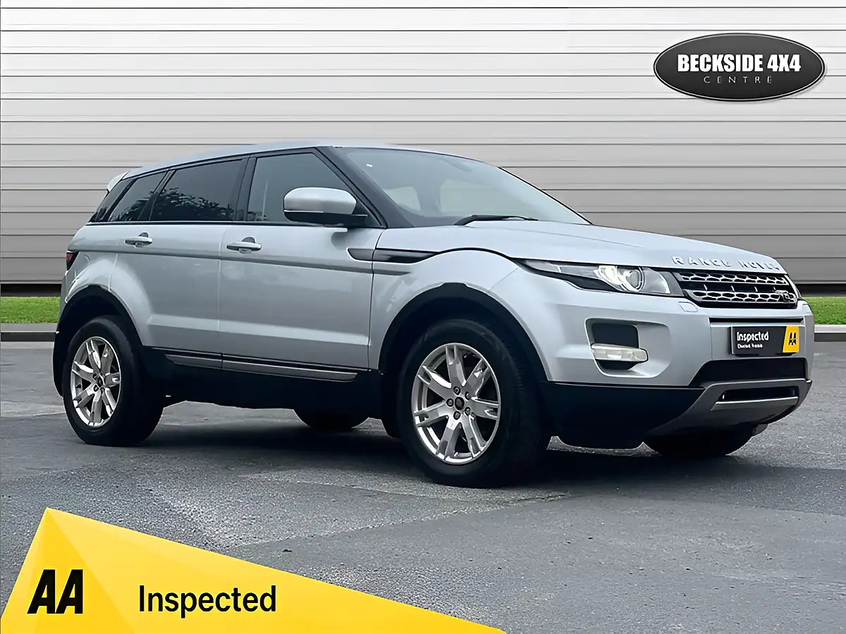 Used 2012 Land Rover Range Rover Evoque Pure Tech Indus Silver - Front View