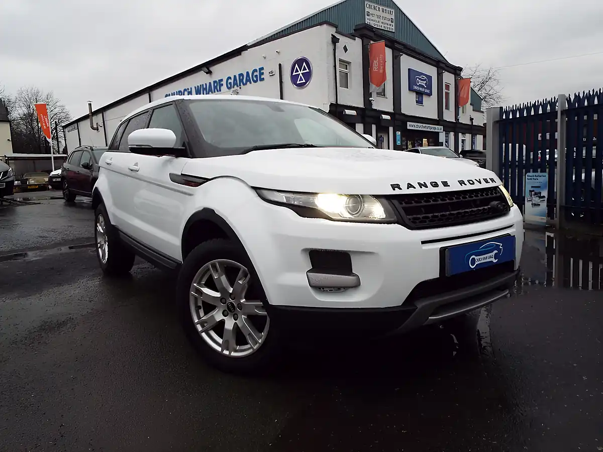 Used 2012 Land Rover Range Rover Evoque Pure White - Interior and Exterior details 2