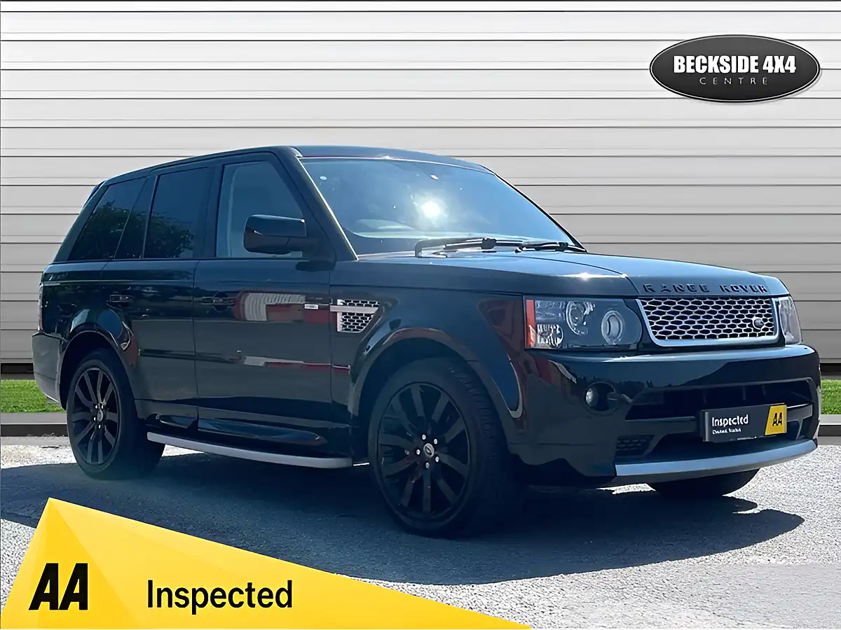 Used 2012 Land Rover Range Rover Sport Autobiography Santorini Black - Front View