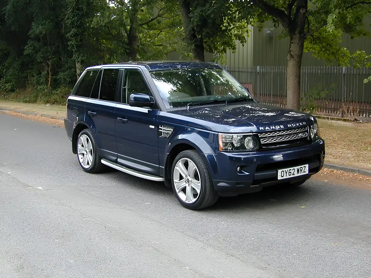 Used 2012 Land Rover Range Rover Sport Hse Luxury Blue - Front View