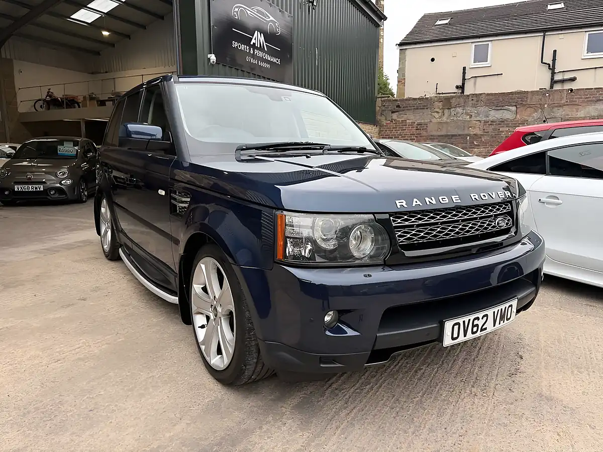 Used 2012 Land Rover Range Rover Sport Hse Luxury Blue - Front View