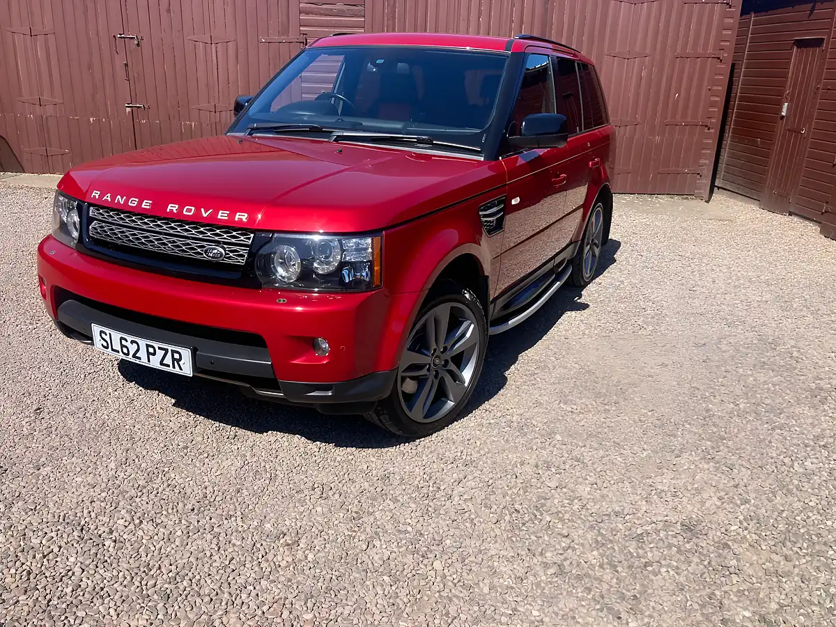 Used 2012 Land Rover Range Rover Sport Hse Red - Interior and Exterior details 2
