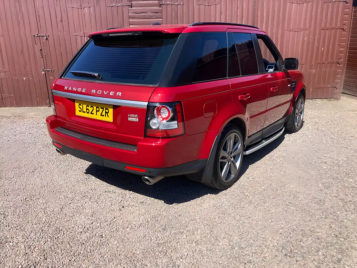 Used 2012 Land Rover Range Rover Sport Hse Red - Interior and Exterior details 3