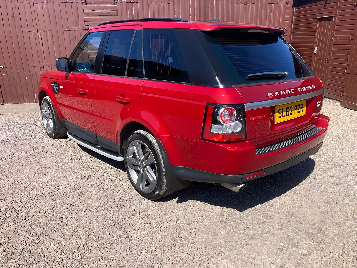 Used 2012 Land Rover Range Rover Sport Hse Red - Interior and Exterior details 4