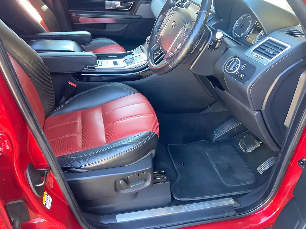 Used 2012 Land Rover Range Rover Sport Hse Red - Interior and Exterior details 6