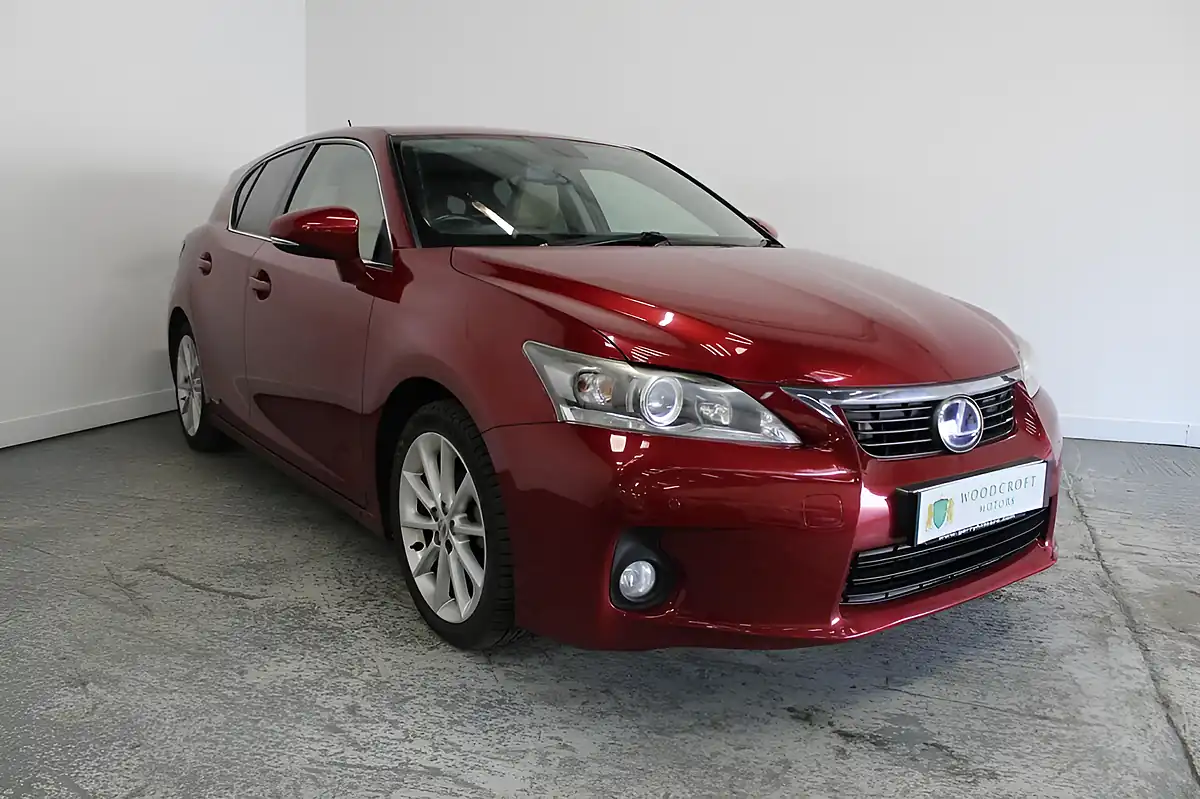 Used 2012 Lexus Ct Se-L Red - Front View