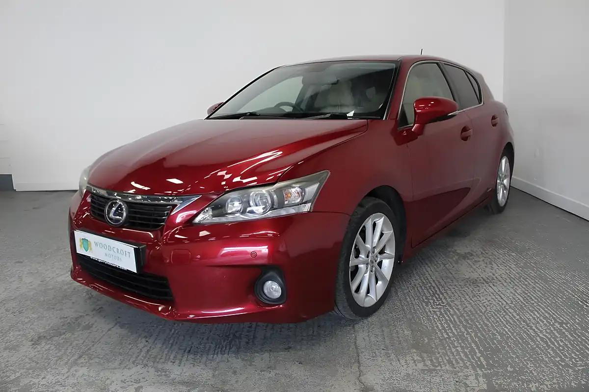 Used 2012 Lexus Ct Se-L Red - Interior and Exterior details 2