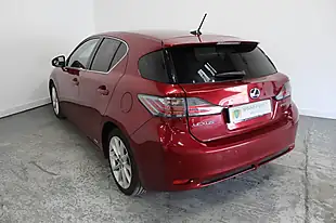 Used 2012 Lexus Ct Se-L Red - Interior and Exterior details 5