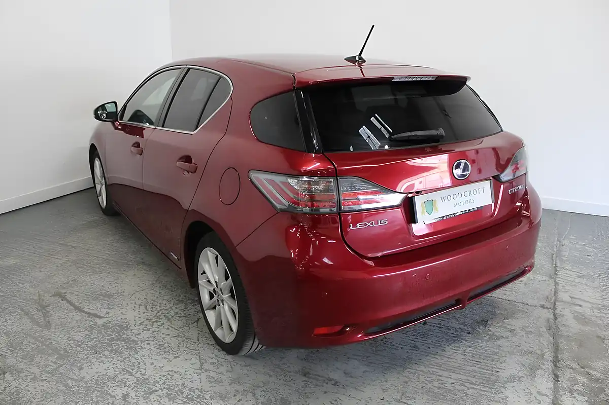 Used 2012 Lexus Ct Se-L Red - Interior and Exterior details 5