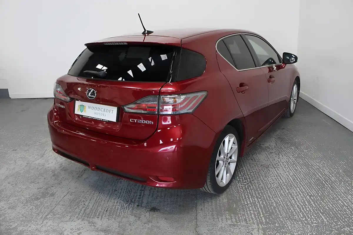 Used 2012 Lexus Ct Se-L Red - Interior and Exterior details 6