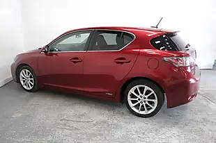 Used 2012 Lexus Ct Se-L Red - Interior and Exterior details 7