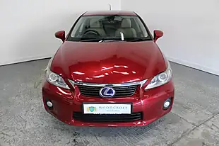 Used 2012 Lexus Ct Se-L Red - Interior and Exterior details 9