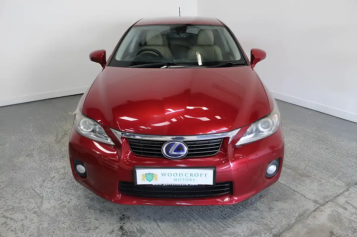 Used 2012 Lexus Ct Se-L Red - Interior and Exterior details 9